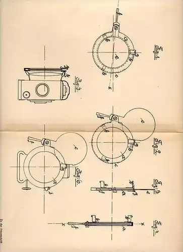 Original Patentschrift - Karl von Zastrow in Berlin , 1906 , Laternen für Signalzwecke , Morsezeichen , Morsen !!!