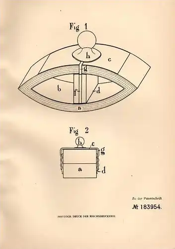 Original Patentschrift - O. Schliephack in Mehlis i. Th. , 1906 , Tintenlöscher , Tinte , Löschpapier , Zella Mehlis !!!