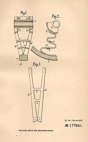 Original Patentschrift - J. Lell in Freindorfer Mühle , Post Ebelsberg , 1905 , federndes Rad  !!!