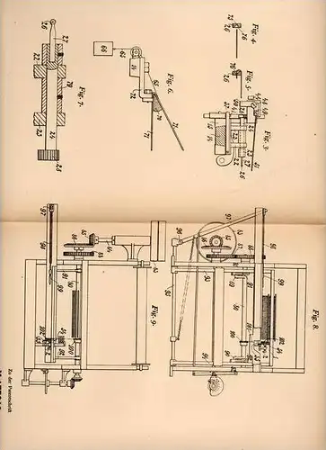 Original Patentschrift - E. Schmidt in Bertelsdorf b. Hainichen , 1905 , Roßhaarstuhl , Roßhaar !!!