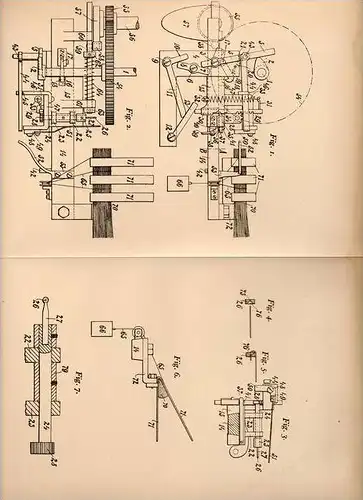 Original Patentschrift - E. Schmidt in Bertelsdorf b. Hainichen , 1905 , Roßhaarstuhl , Roßhaar !!!