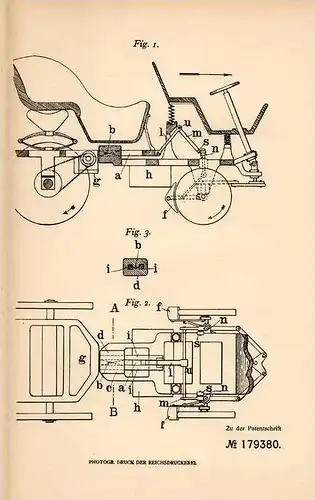 Original Patentschrift - G. Cleinow in St. Petersburg , Russland , 1903 , Motorfahrzeuge , Automobile , Apparat !!!