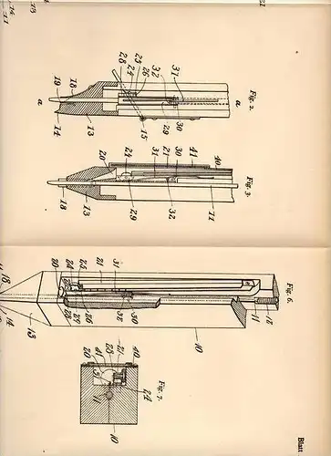 Original Patentschrift - S. Tattrie in Lebanon , Illinois , USA , 1905 , Teppich - Befestigung , Strecker  !!!