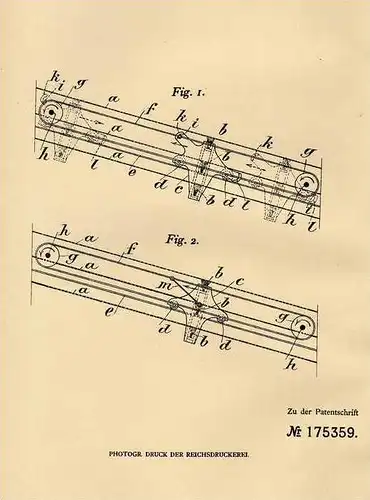 Original Patentschrift - Gebr. Bühler in Uzwil , 1905 , Reinigungsapparat für Siebe , Sieb !!!