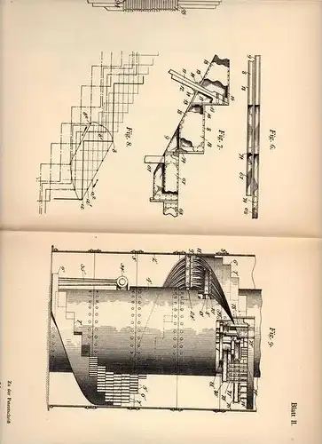 Original Patentschrift - P. Lorillard in Tuxedo Park , USA , 1905 , Fördermaschine , Förderband  !!!