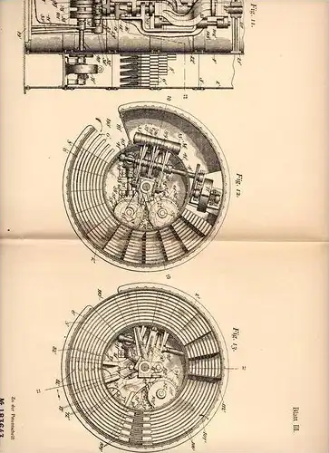 Original Patentschrift - P. Lorillard in Tuxedo Park , USA , 1905 , Fördermaschine , Förderband  !!!