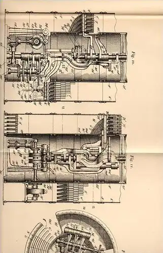 Original Patentschrift - P. Lorillard in Tuxedo Park , USA , 1905 , Fördermaschine , Förderband  !!!