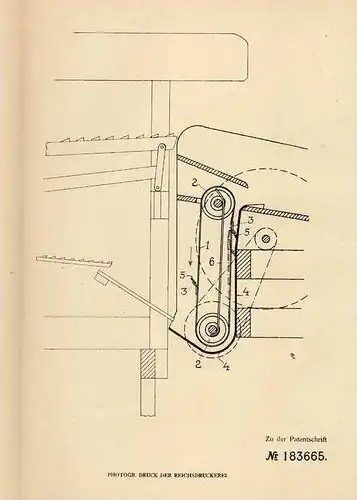 Original Patentschrift - Fa. C. Klinger in Altstadt - Stolpen i.S. , 1905 , Strohpresse - Hebewerk , Stroh , Ernte !!!