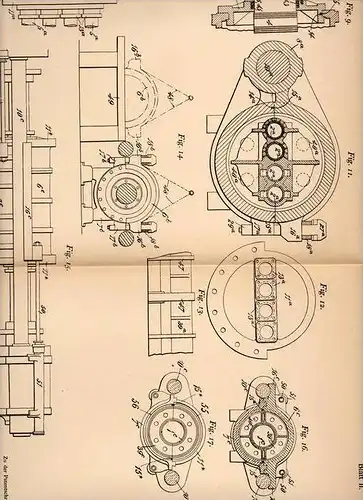 Original Patentschrift - G. Bell in Suffolk , 1904 , Pressen von Schießwolle , Schießbaumwolle !!!