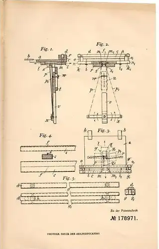 Original Patentschrift - E. Wyttenbach in Zürich , 1905 , Haar - Entwirrapparat , Friseur , Frisur , Haare !!!