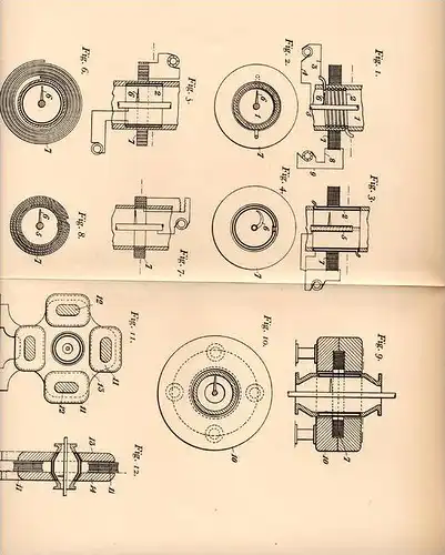 Original Patentschrift - Dr. A. Petersson in Alby , Schweden , 1905 , Elektrischer Ofen zur Behandlung von Gasen !!!