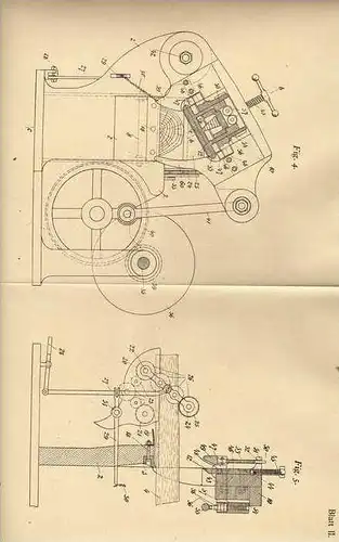 Original Patentschrift - J. Eder in Gloggnitz , 1905 , Holzschere , Holzspalter , Holz , Forst !!!