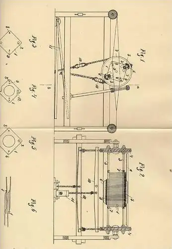 Original Patentschrift -  J. Mattern in Niklasdorf , Österr.-Schles., 1905 , Vorrichtung für Webstuhl , Weberei !!!