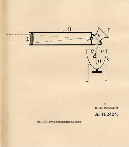 Original Patentschrift - F. Arnold in Deggendorf , 1903 , Lichtsammelkombination für Photophone !!!