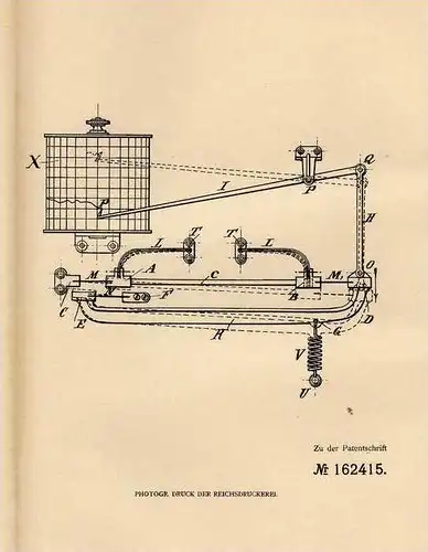 Original Patentschrift - V. Arcioni in Mailand , 1904 , Amperemeter , Messgerät für elektrischen Strom , Elektrik !!!