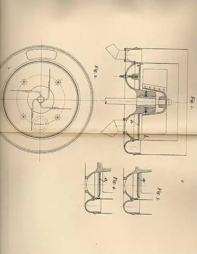 Original Patentschrift - Wiborgs Mekaniska Werkstad in Wiborg , Finnland , 1904 , Schleudersortierer !!!