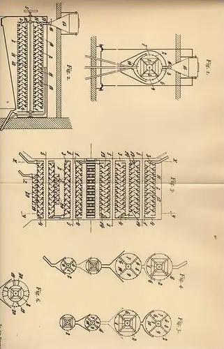 Original Patentschrift - Dr. J. Hornof in Holleschau , 1904 , Trocken- und Darrtrommel für Malz !!!