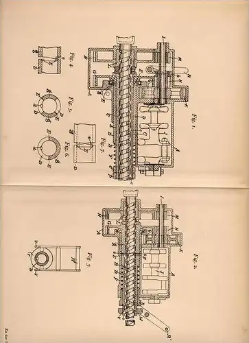 Original Patentschrift - J. Blackett in Guisborough , 1904 , Gesteinbohrer , Erdbohrer !!!