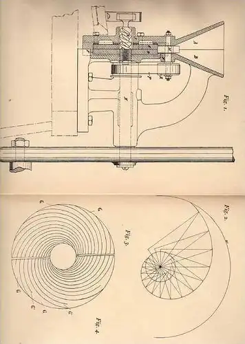 Original Patentschrift - A. Dumont - Desgoffe in Brüssel , 1904 , Scheibenmühle , Mühle , Windmühle !!!