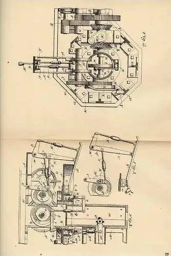 Original Patentschrift - Schleifmaschine für Messer , 1905 , The Miller Cutlery Co. in Meriden , USA  !!!