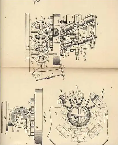 Original Patentschrift - Schleifmaschine für Messer , 1905 , The Miller Cutlery Co. in Meriden , USA  !!!