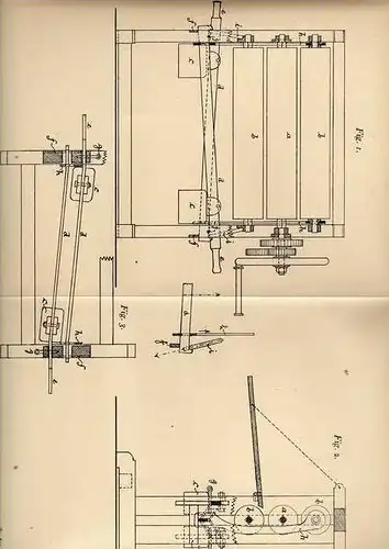 Original Patentschrift - O. Pohle in Dresden - Plauen , 1905 , Wäschemangel , Mangel für Wäsche !!!