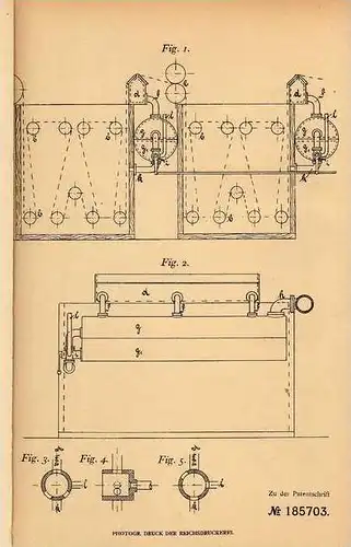 Original Patentschrift - P. Schneider in Elbeuf sur Seine , 1900 , Saugtrockner für Gewebe !!!