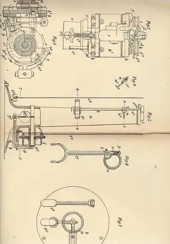 Original Patentschrift - M. Denne in Rushden , England , 1906 , Maschine für Schuhe , Schuster , shoes !!!