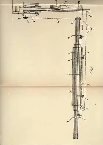 Original Patentschrift - F. Binder in Dornach b. Mulhouse , 1906 , Druckwalzen , Druckerei , Druck , Buchdruck