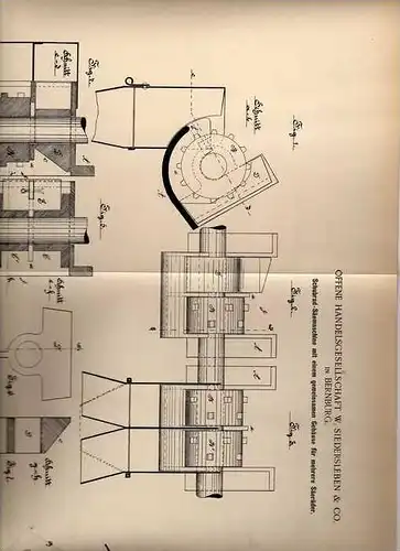 Original Patentschrift - W. Siedersleben in Bernburg , 1894 , Säemaschine , Landwirtschaft , Drille , Agrar !!!