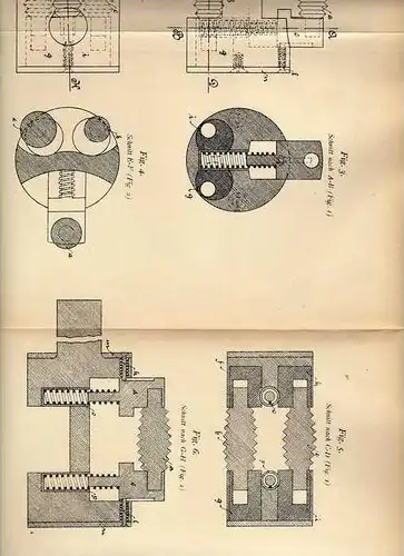 Original Patentschrift - C. Mühlenbacher in Saarbrücken , 1905 , Rohrreiniger mit Schneidwalzen !!!