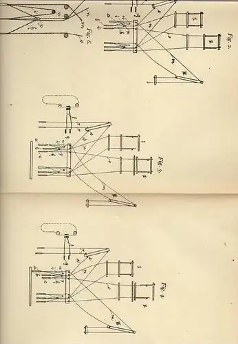 Original Patentschrift - H. Schroers in Crefeld , 1905, Kopiermaschine , Kartenschlagmaschine !!!