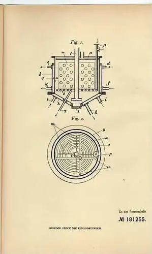 Original Patentschrift - J. Kusch in Hamburg - Wilhelmsburg , 1905, Reinigung von Öl , Filter , Katalysator !!!