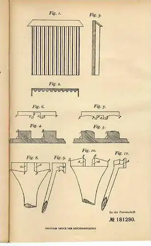 Original Patentschrift - Dr. Pitschke in Altena , 1905, Tafel für Eisenbahn , Lokomotive !!!