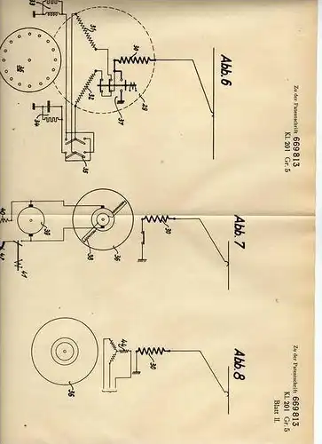 Original Patentschrift -  AEG in Berlin , 1936 ,  Antrieb für Triebfahrzeuge !!!