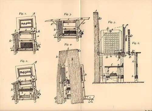 Original Patentschrift - W. Hellings in Holzheim b. Mechernich ,1906 , Sakristei - Möbel , Kirche , Gebet , Euskirchen !