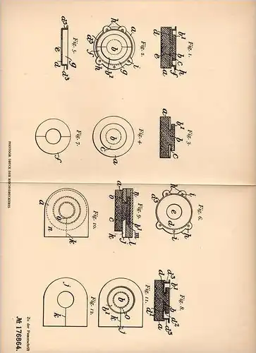 Original Patentschrift - W. Hawtin in Leytonstone , 1904 , Schuhabsatz mit Gummikissen , Schuster , Schuhe !!!