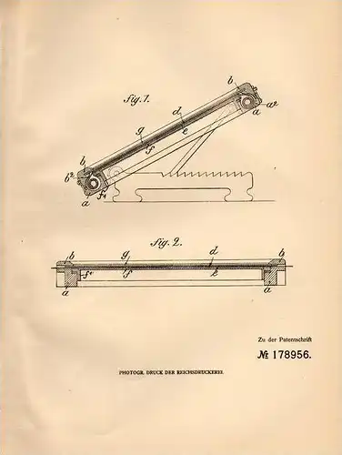 Original Patentschrift - E. Couttolenc in Barcelonnette , 1904 , Pausen von Zeichnungen , Glastafel !!!