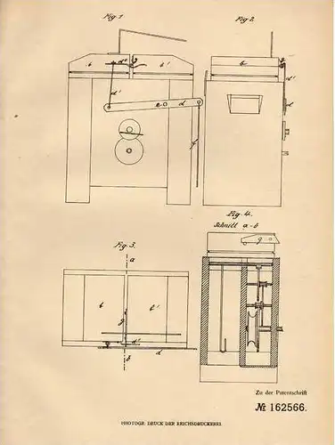 Original Patentschrift - Th. Weisser in Heidelberg , 1904 , Uhr mit Kuckuck -, Wachtel - oder Trompetenruf , Kuckucksuhr