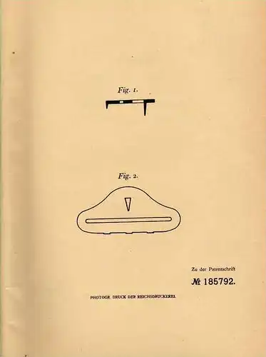 Original Patentschrift - F. Lehmann in Forst i.L., 1906 , Reißzwecke , Heftzwecke , Zwecke !!!