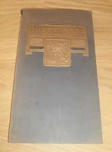 Düsseldorf und seine Umgebung , 1908 , Buch zur 55. Katholiken-Versammlung , mit Stadtplan , Geschichte , Historie !!!