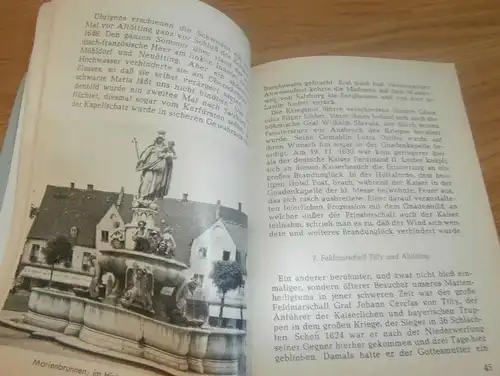 Geschichte von Altötting , 1954 , altes Buch , Orts- und Wallfahrtsgeschichte , Historie , Regionalgeschichte , Kirche !