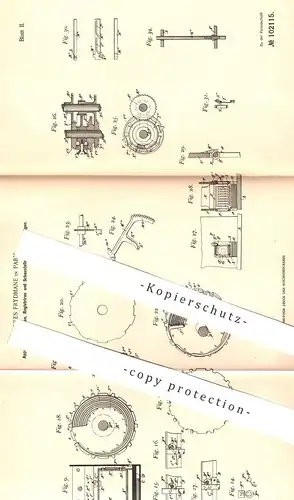original Patent - Jules Frydmane , Paris , Frankreich , 1897 , Registrieren von Geld | Kasse , Münzen | Zahlen addieren