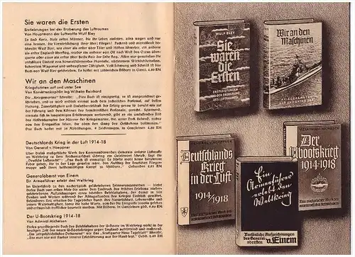 original Katalog - 1941 - Bücher Wehrmacht , Armee , Biographie , Runen , Elredefleth , Sankt Margarethen , WW2 !!!