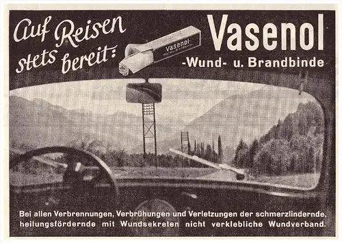 original Werbung - 1938 - VASENOL - Präparate , Dr. A. Köpp in Leipzig , Arzt , Apotheke !!