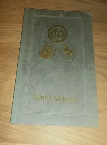 altes Sparbuch Brandenburg / Havel , 1931 - 1940  , Filialleiter August Nolte , Preußisch Oldendorf Sparkasse , Bank !!!