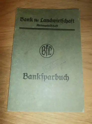 altes Sparbuch Beelitz / Mark ,1936-1943 , Margot Baganz , Sparkasse , Bank !!!