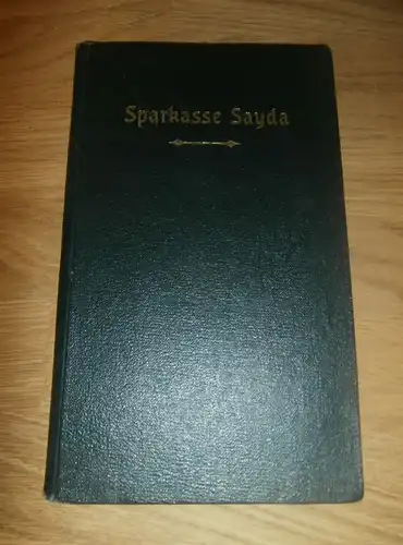 altes Sparbuch Sayda  ,1944, Hilde Trinks , Sparkasse , Bank !!!