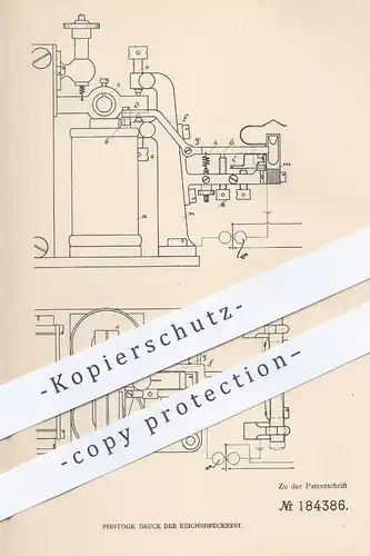 original Patent - Drahtlose Telegraphie GmbH Berlin , 1906 , Klopferanordnung zur Entfrittung von Kohärern | Morser !!