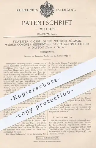 original Patent - Sylvester H. Carr , D. Webster Allaman , Wilbur Conover Kennedy , D. Aaron Fletcher | Dayton | Tivoli
